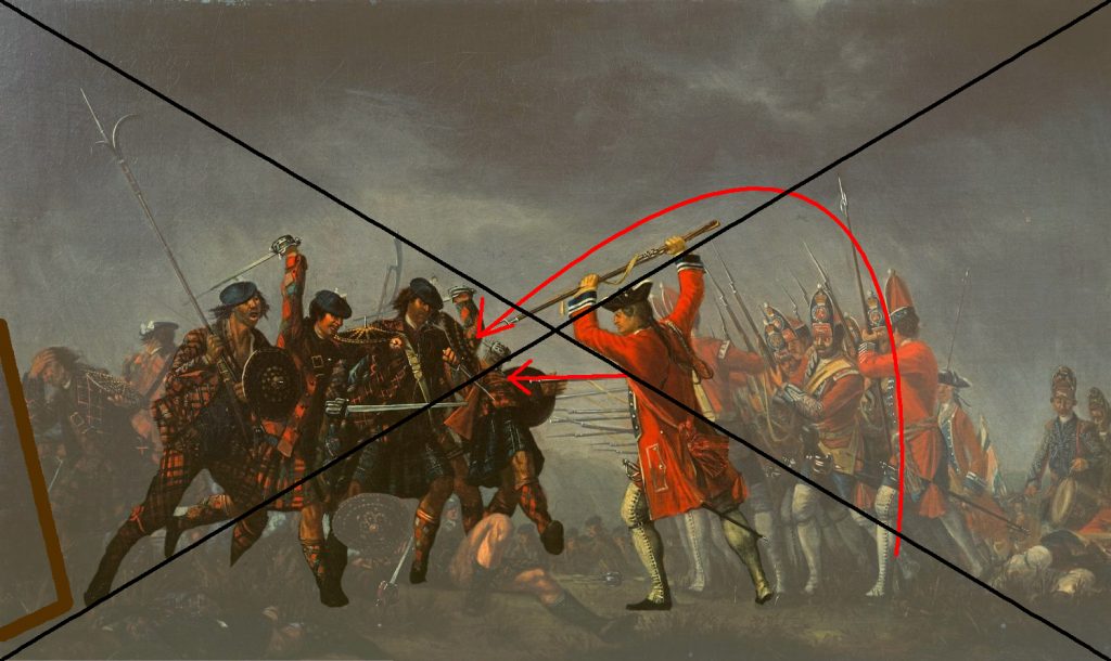 Quand la peinture prend vie : The battle of Culloden de David