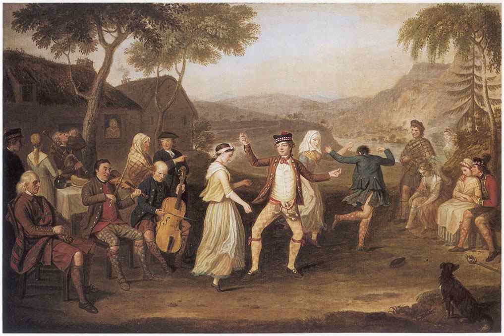 Quand la peinture prend vie : The battle of Culloden de David