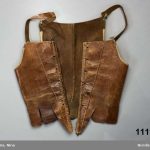 Stays en cuir - 1763-1773 - Nordiska Museet (ref NM.0001194)