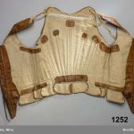 Stays en cuir de veau - 1750 - Nordiska Museet (ref NM.0001252)