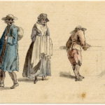 Scène de vie à Edimbourg - 1747-1751 - par Paul Sandby - British Museum - ref.Nn,6.22