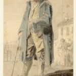 Un homme à Edimbourg - 1747-1751 - par Paul Sandby - British Museum - ref.Nn,6.66