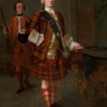 Alasdair Ruadh MacDonell (c.1725-1761), 13e Chef de Glengarry - vers 1750 - artiste inconnu (Museum of the Isles)