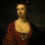 Flora Macdonald , par William Robertson, vers 1750, photo : Glasgow Museum